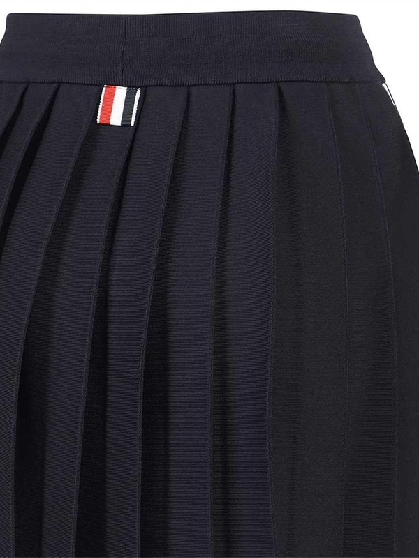 톰 브라운 FW22 Pleated skirt FKK093AY5501_415 blue