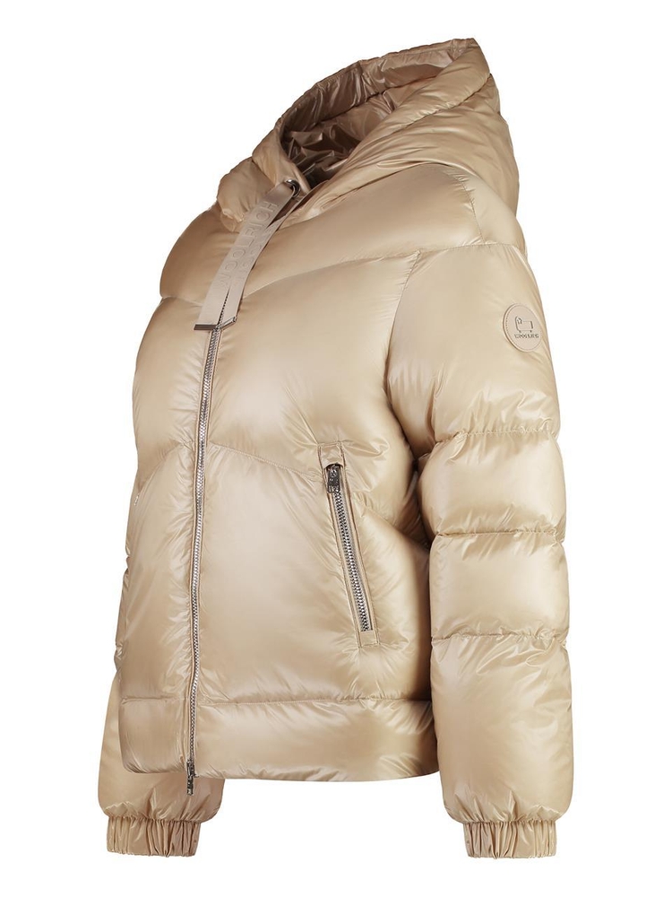 울리치 FW24 Aliquippa hooded nylon down jacket CFWWOU0927FRUT3085_7404 Beige