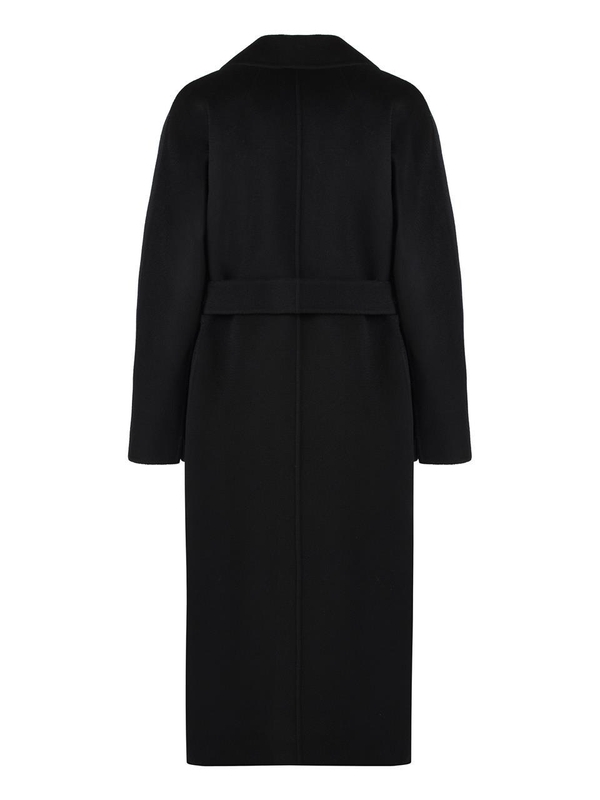 S 막스마라 FW24 Amore Wool and cashmere coat AMORE2429016153600_006 black