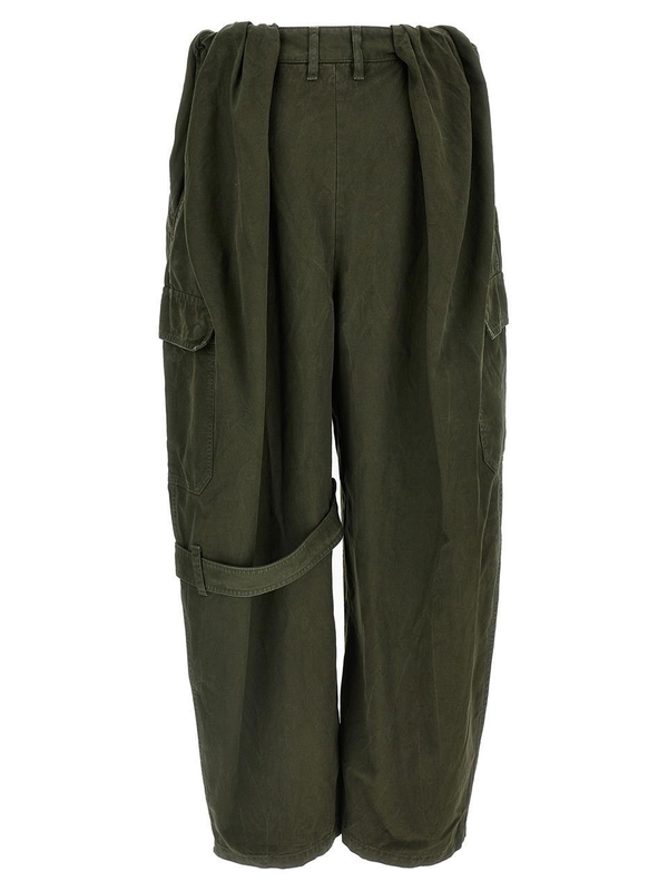 로에베 FW24 Balloon Cargo pants S540Y11X924720 Green