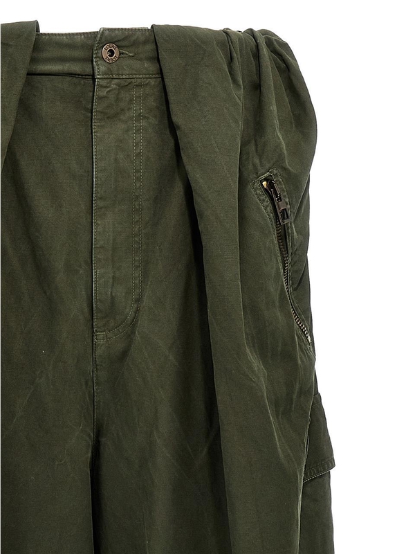 로에베 FW24 Balloon Cargo pants S540Y11X924720 Green