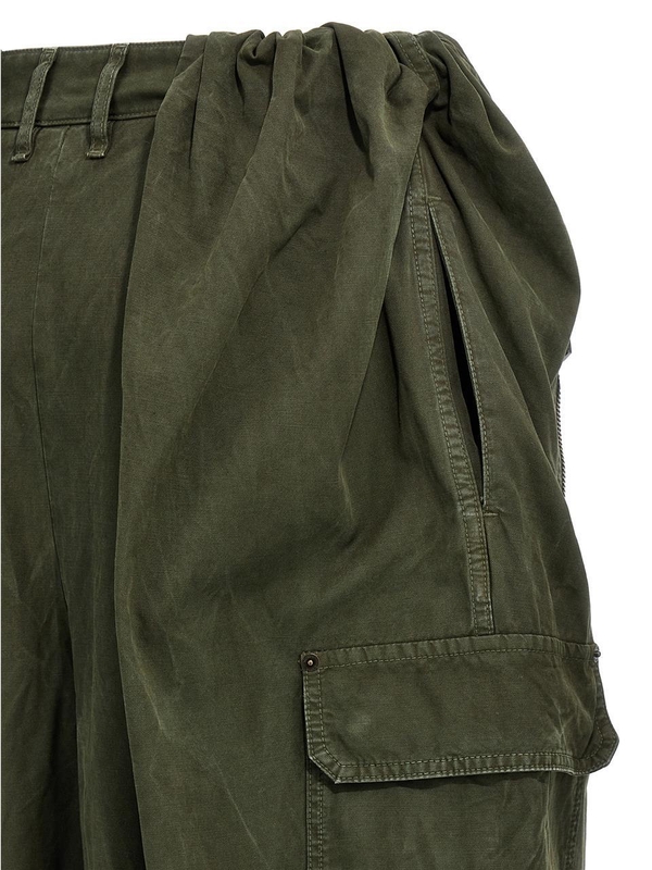 로에베 FW24 Balloon Cargo pants S540Y11X924720 Green