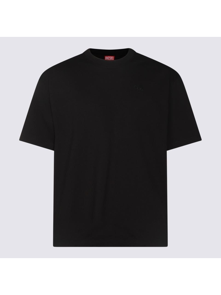 디젤 SS25 Diesel T-shirts and Polos Black A113020HGAM9XXA Black