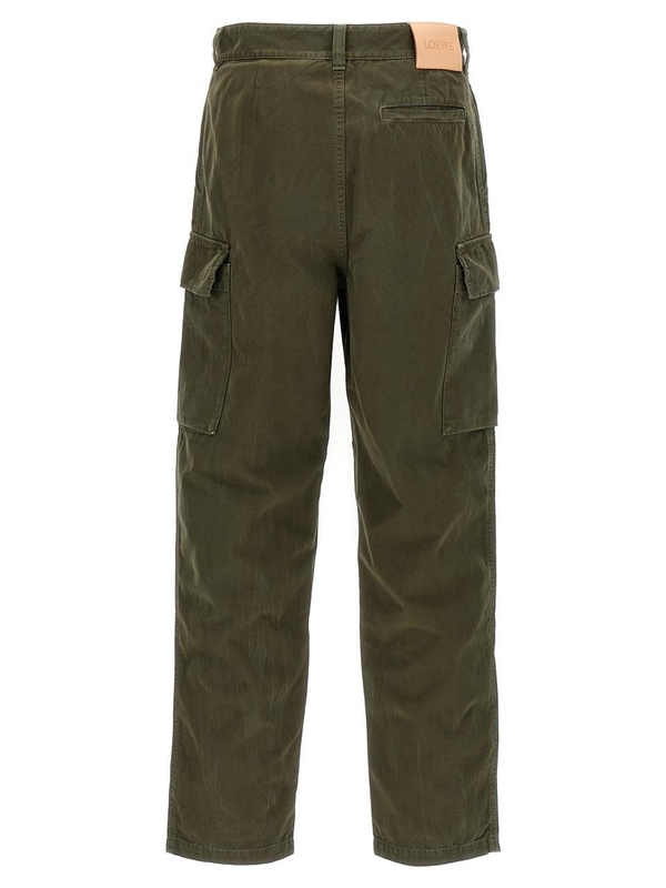 로에베 FW24 Cargo pants HSM1Y04W544720 Green