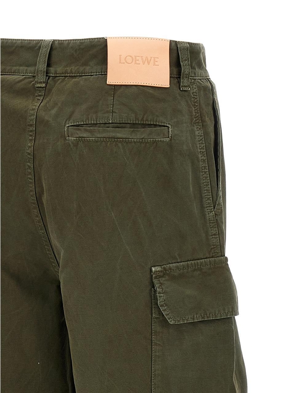 로에베 FW24 Cargo pants HSM1Y04W544720 Green