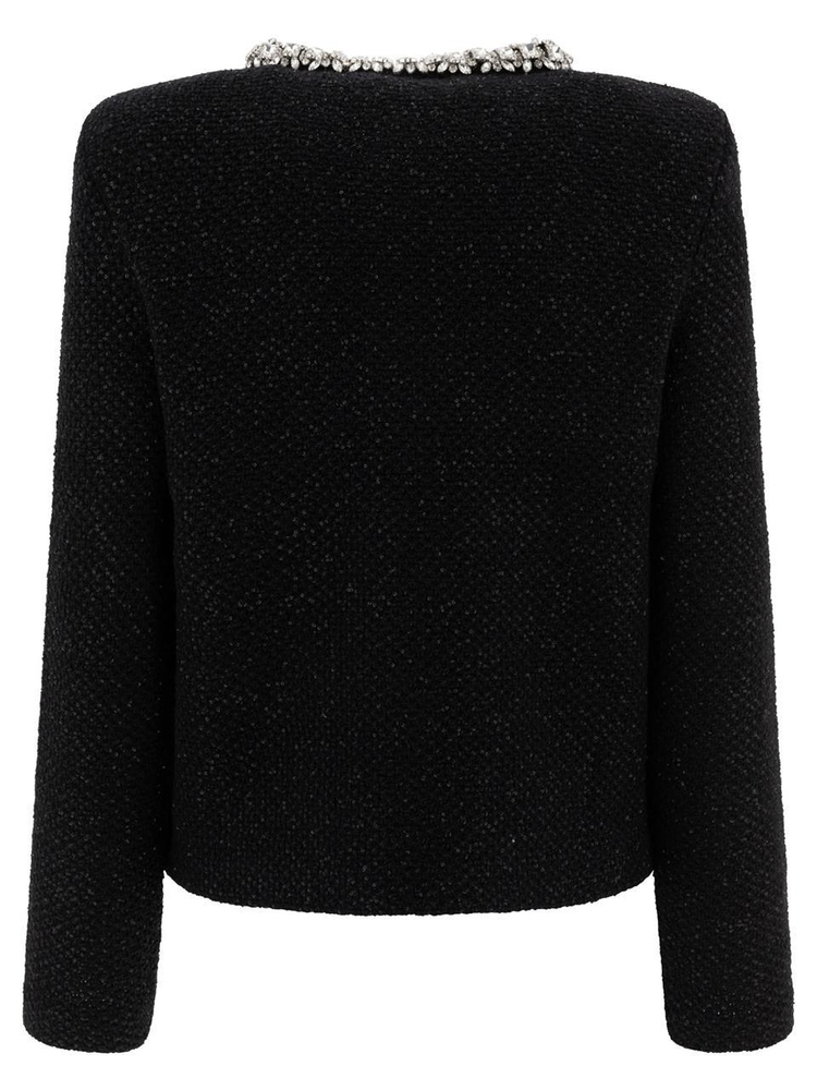 셀프포트레이트 SS25 Knitwear RS25-035CB-BBLACK Black  