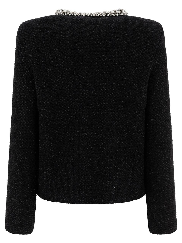 셀프포트레이트 SS25 Knitwear RS25-035CB-BBLACK Black  