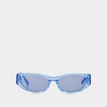 [해외배송] 23SS 바이파 선글라스 23CRRODSTRAZAZUACE Transparent Azure blue