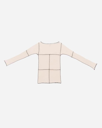 24FW 베이스레인지 긴팔 티셔츠 TOCL RC AU24 Free Undyed