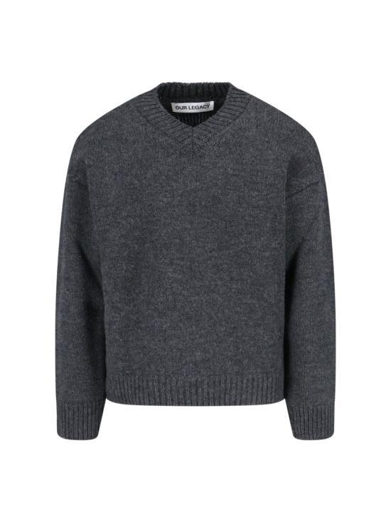 [해외배송] 24FW 아워레가시 스웨터 M4243SA ASH MELANGE STATELY WOOL GRAY