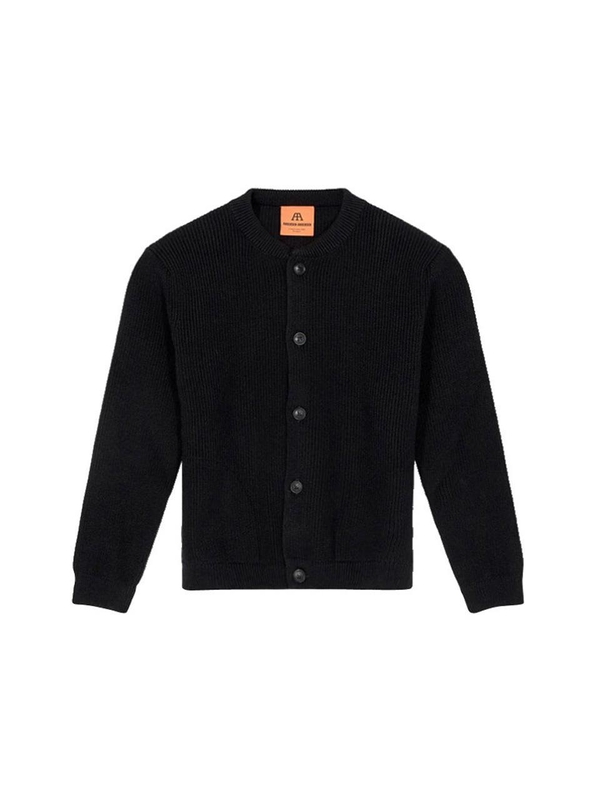 24FW 안데르센 안데르센 스키퍼 포켓 울 가디건 자켓 SKIPPER JACKET BLACK