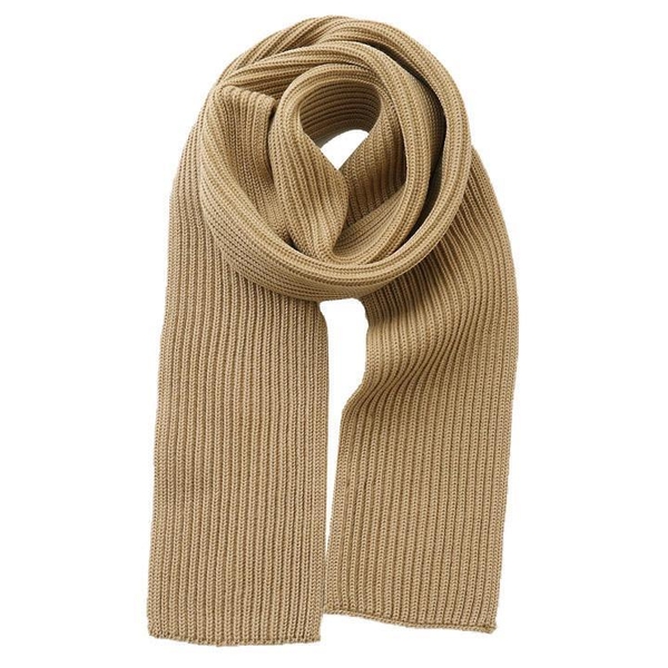 24FW 안데르센 안데르센 골지 울 숏 머플러 카멜 SHORT SCARF CAMEL