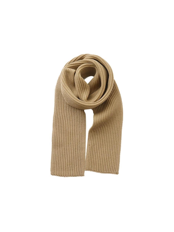 24FW 안데르센 안데르센 골지 울 숏 머플러 카멜 SHORT SCARF CAMEL