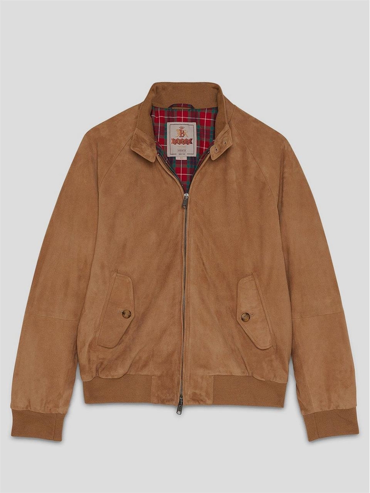 바라쿠타 FW24 Baracuta jacket man BRCPS0939UT2623706 Tobacco