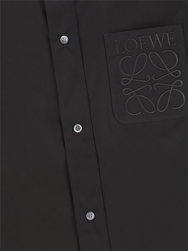 로에베 SS25 Loewe Shirts Black H526Y05WDX1100 Black