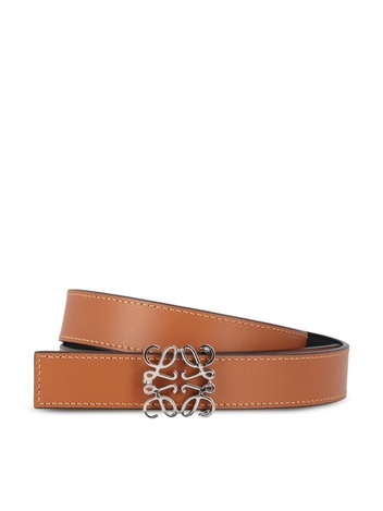 로에베 SS25 Loewe Belts E821Z26X031555 Black/tan/palladium