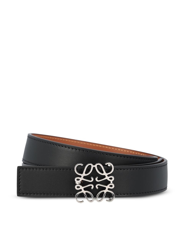 로에베 SS25 Loewe Belts E821Z26X031555 Black/tan/palladium