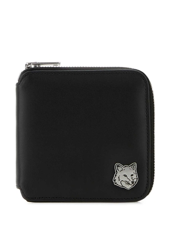 메종키츠네 FW24 MAISON KITSUNE WALLET MM05346LR0001 P199 Black