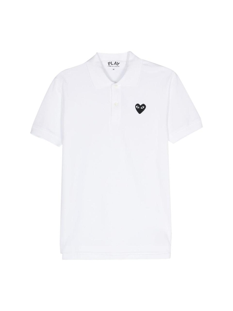 꼼데가르송 SS25 T-shirt Cdg Play AX-T066  WHITE WHITE