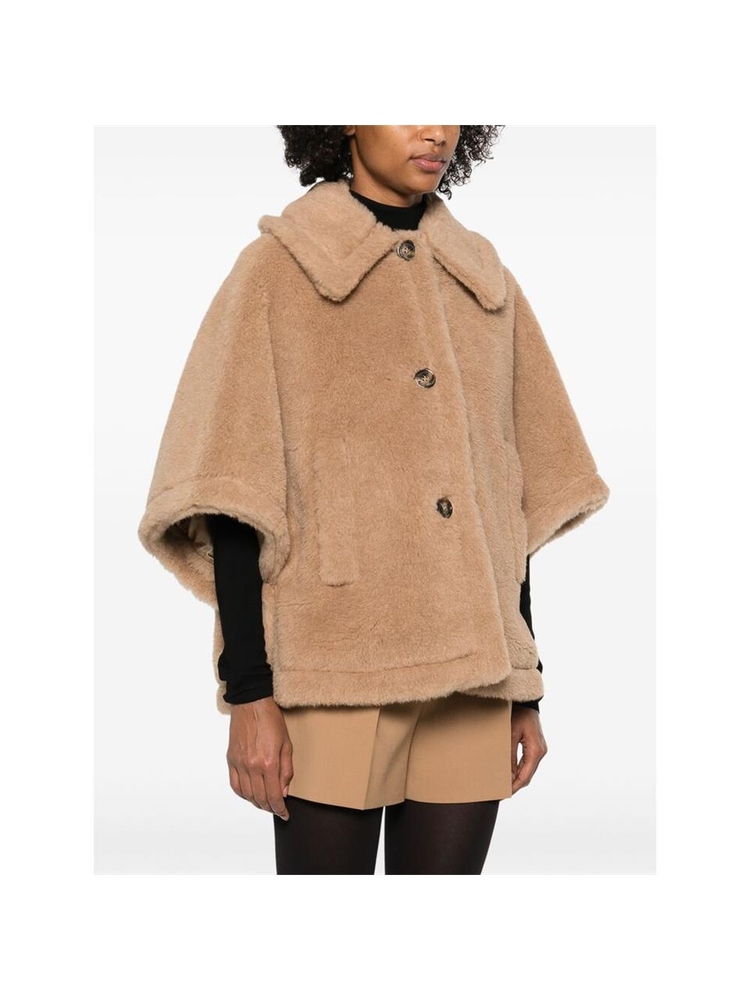 막스마라 SS25 Cape Max Mara TENEBRE4 504 004 NEUTRALS