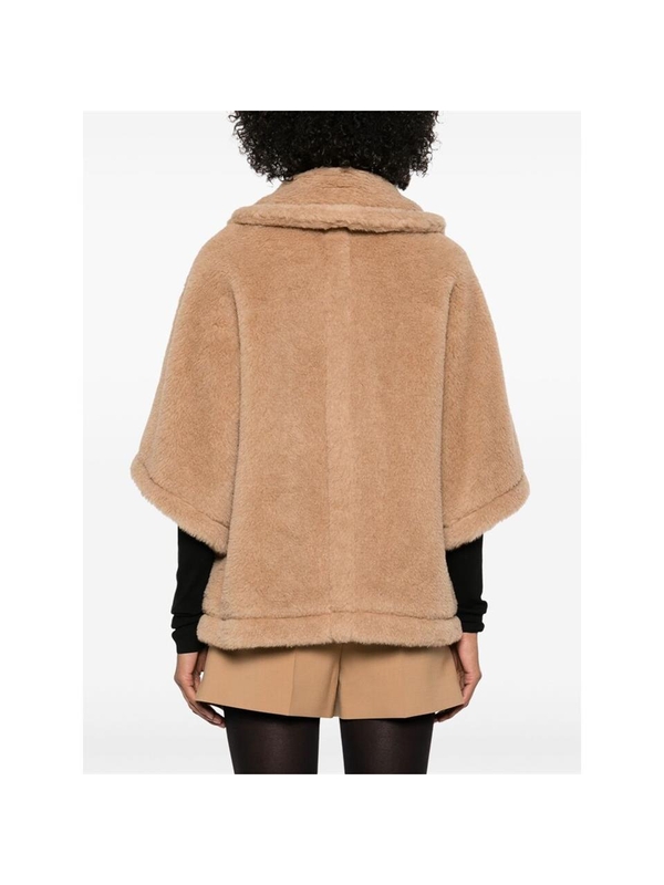 막스마라 SS25 Cape Max Mara TENEBRE4 504 004 NEUTRALS