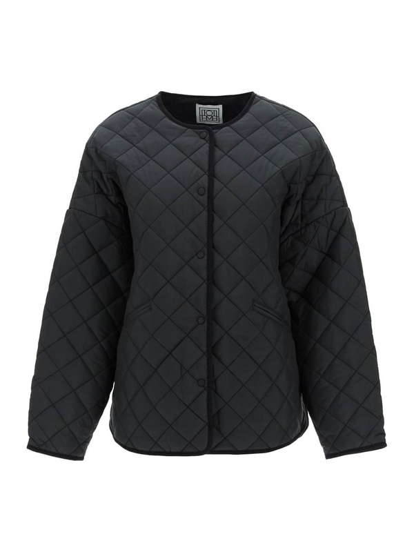 토템 SS25 quilted boxy jacket 211 177 732 BLACK