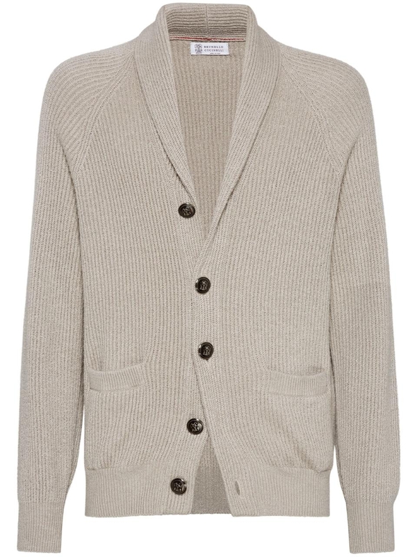 브루넬로쿠치넬리 SS25 CARDIGAN SCIALLATO MNI708606 Nude & Neutrals