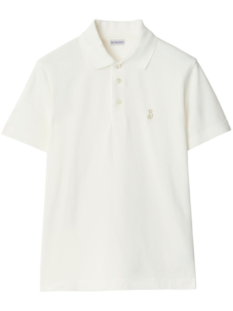 버버리 SS25 JWEAR POLO 8102207 White