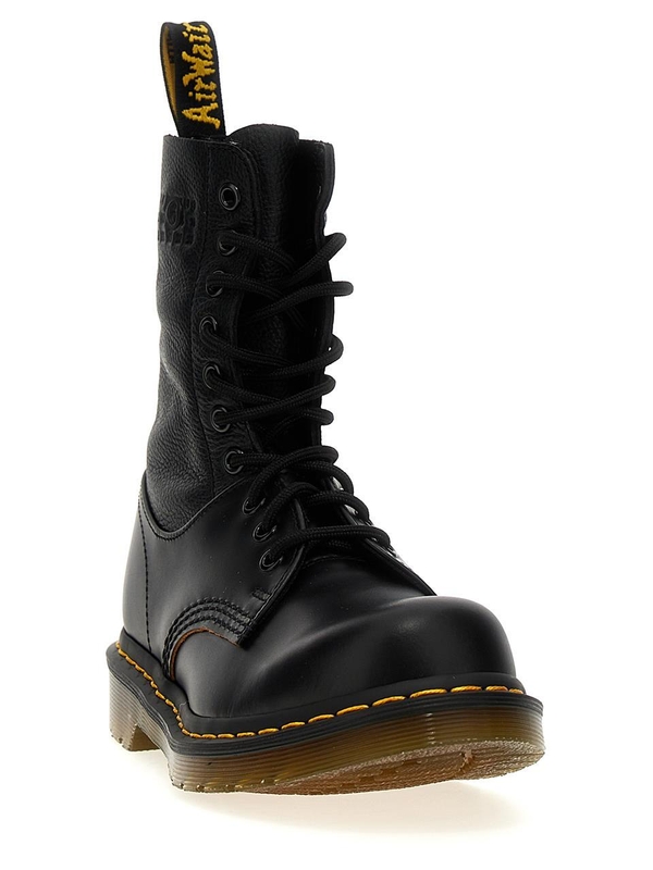 MM6 메종 마르지엘라 FW24 Twist ankle boots MM6 x Dr Martens S66WU0126P8030H6851 Black  