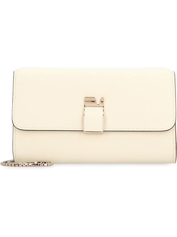 발렉스트라 FW24 Nolo Leather clutch SGNL0055028LOCPL99_WW Ivory