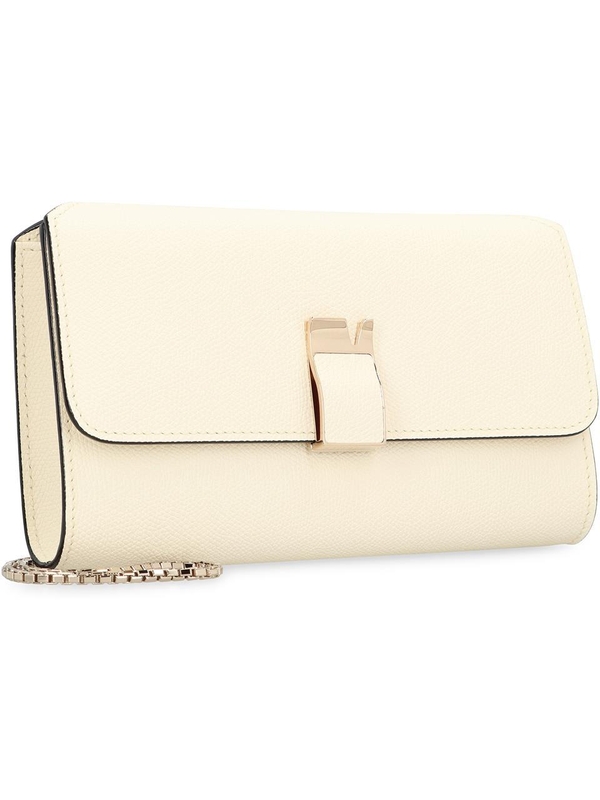 발렉스트라 FW24 Nolo Leather clutch SGNL0055028LOCPL99_WW Ivory