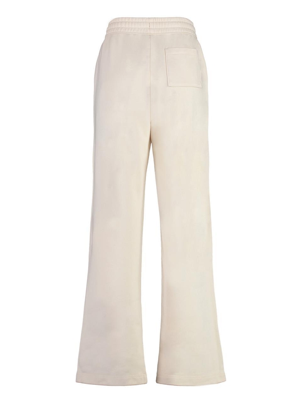 메종키츠네 FW24 Cotton track-pants NW01106KM0325_P705 panna