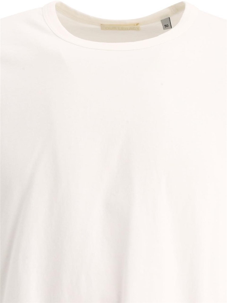 아워레가시 SS25 T-shirts M2206NWWHITE CLEAN JERSEY White