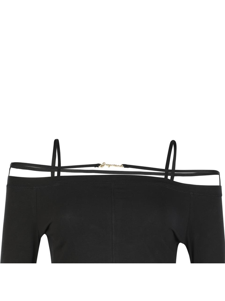 자크뮈스 SS25 JACQUEMUS Top Black 23H233JS1652313990 Black