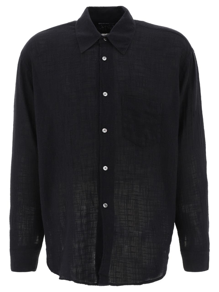 아워레가시 SS25 Shirts M2222CBWASHED BLACK AIR COTTON Black  