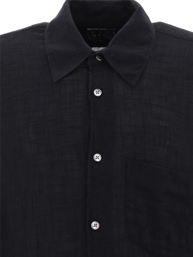 아워레가시 SS25 Shirts M2222CBWASHED BLACK AIR COTTON Black  