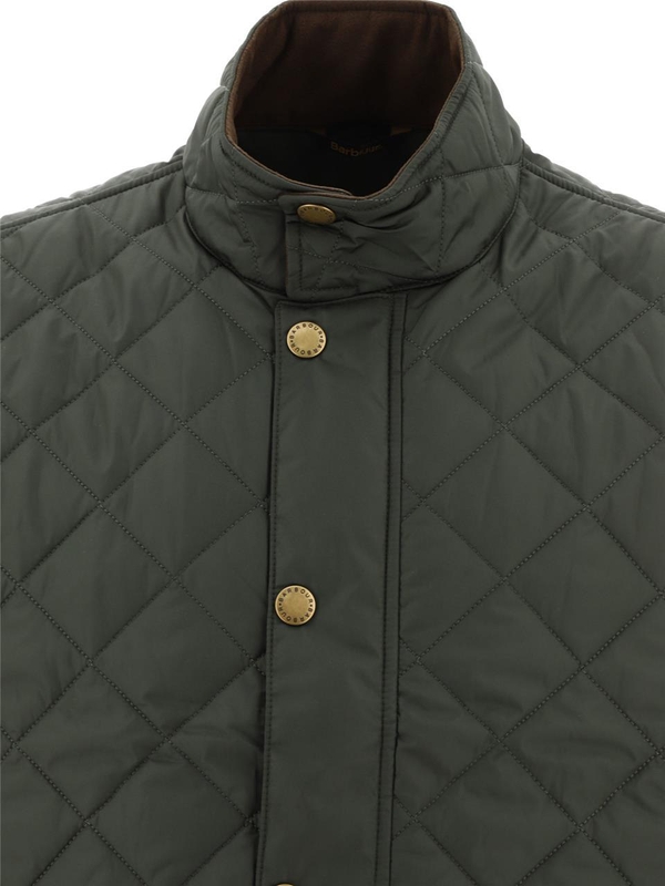 바버 FW24 Gilet Lowerdale MGI0245MGIGN71 Green