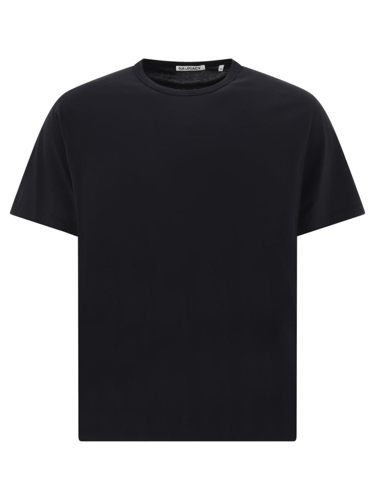 아워레가시 SS25 T-shirts M2206NBLBLACK CLEAN JERSEY Black  