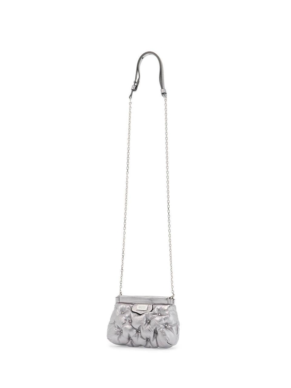 메종마르지엘라 FW24 mini classic baby glam slam bag SA1VL0035 P6800 METALLIC GREY