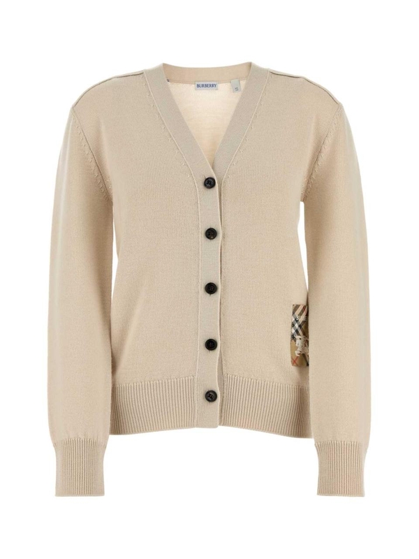 버버리 SS25 BURBERRY KNITWEAR 8102690 A4186 Beige o Tan