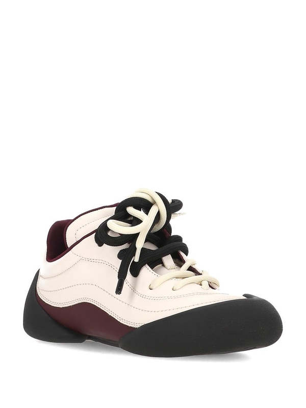 알렉산더 맥퀸 SS25 Alexander McQueen Sneakers 808181WIAC59092 OFF WHITE/BORDEAUX