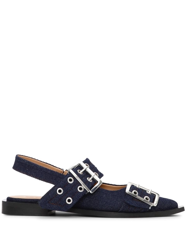 가니 SS25 GANNI Sandals Blue S2797642 Blue