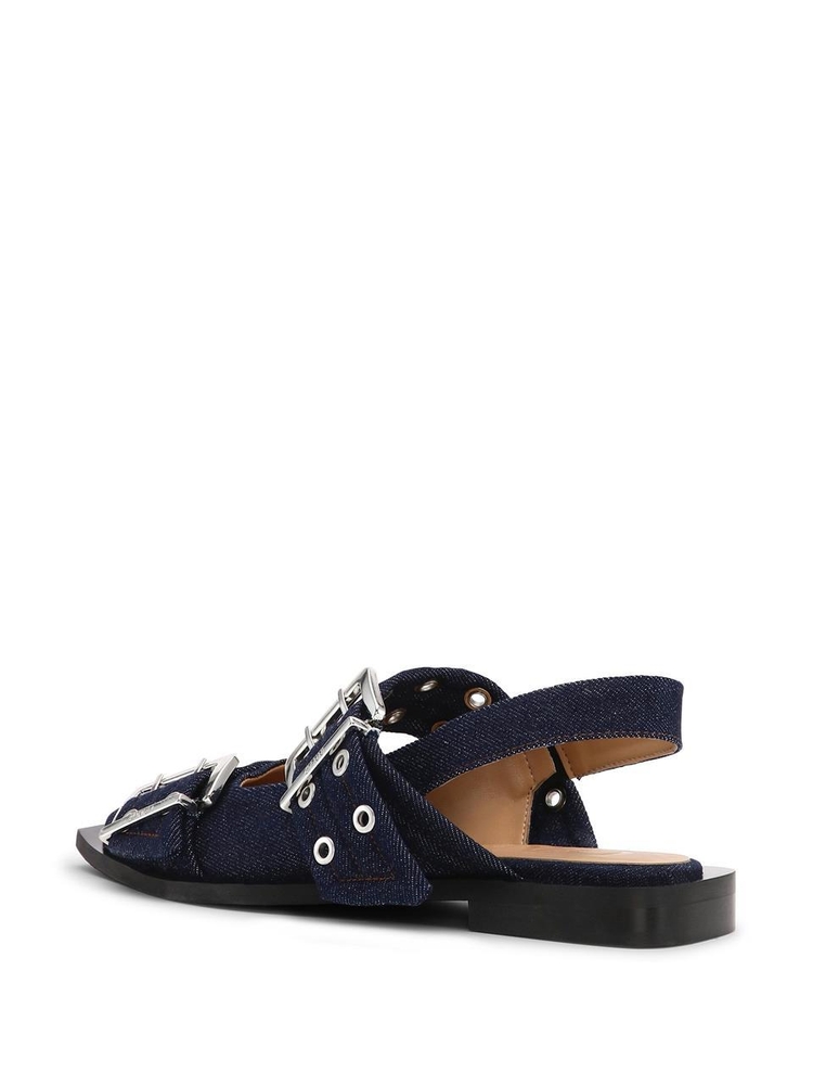 가니 SS25 GANNI Sandals Blue S2797642 Blue