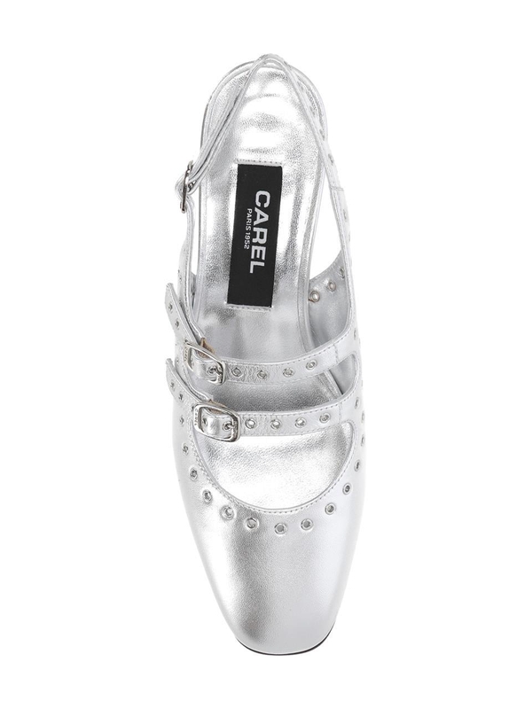 카렐 파리스 SS25 CAREL Sandals QUEEN05 SILVER CALF