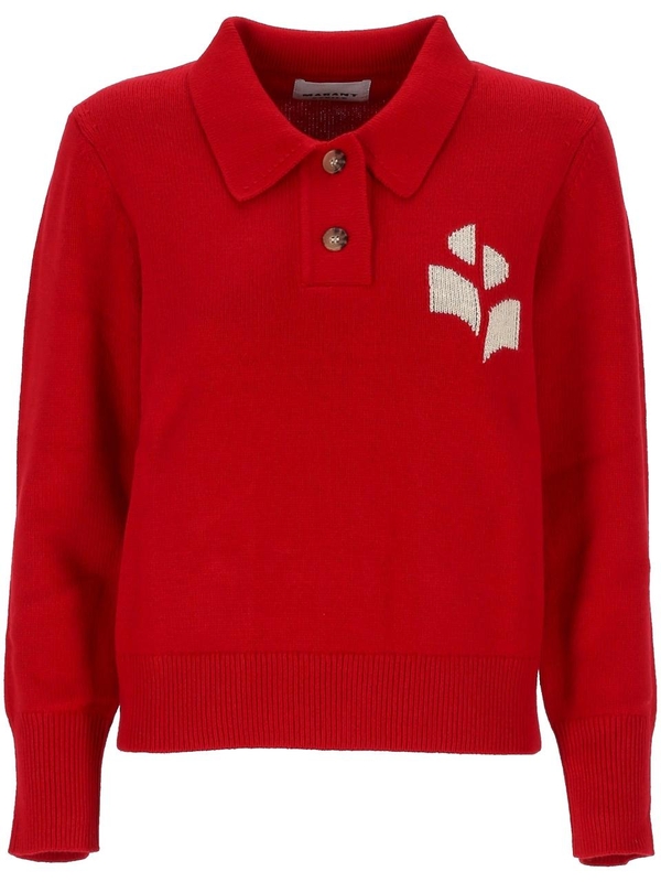 이자벨마랑 에뚜왈 SS25 MARANT ETOILE Sweaters PU0314FAA1X05E11PR Poppy red