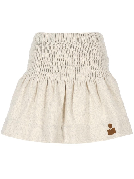 이자벨마랑 에뚜왈 SS25 MARANT ETOILE Skirts JU0146FCA1M07EECCA ECRU/CAMEL