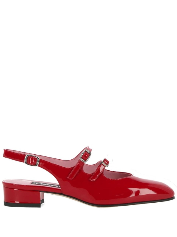 카렐 파리스 SS25 CAREL Sandals PECHE70 Red patent