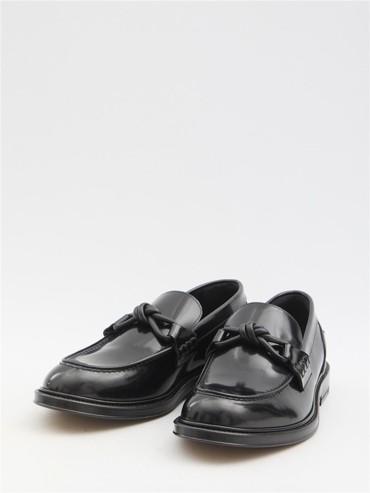 보테가베네타 SS25 Astaire loafers 816611_V2CM0_1000 BLACK