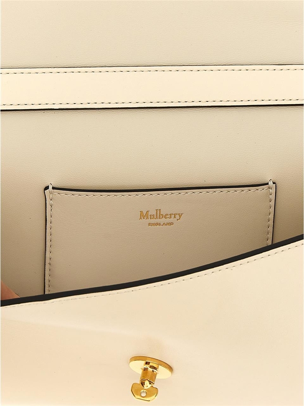 멀버리 SS25 Lana clutch RL8043615H687 White