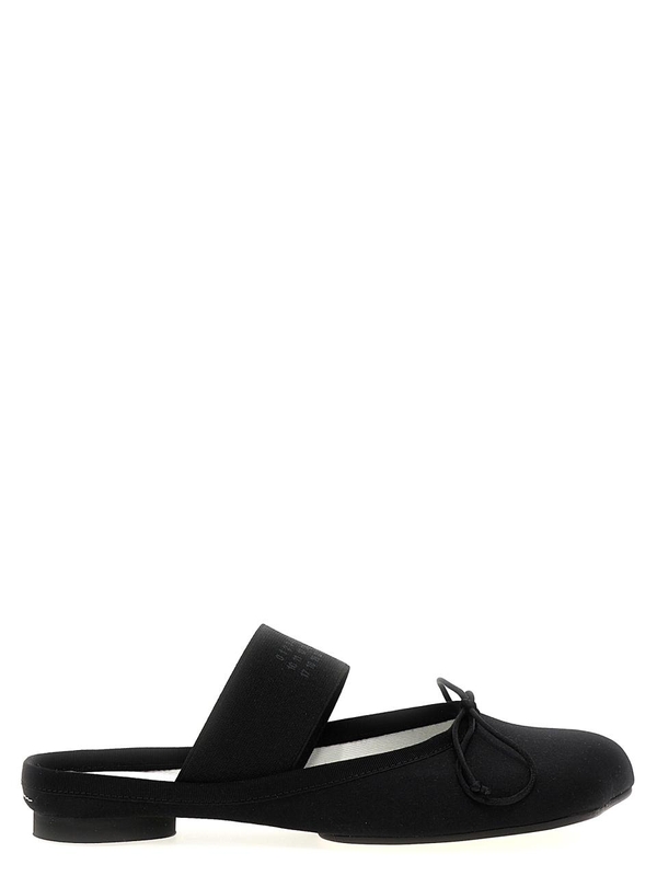 MM6 메종 마르지엘라 SS25 Slip-On ballet flats S59WX0074P5560T8013 Black